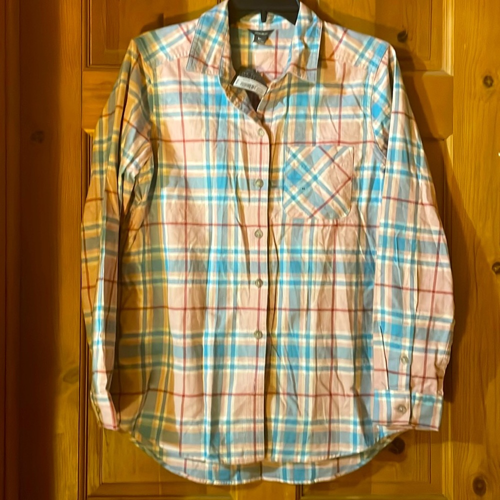 NWT Eddie Bauer flannel size M